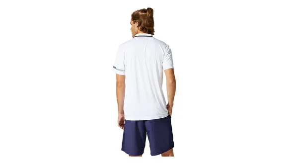 Asics Court Polo - Brilliant White Breathable Comfort