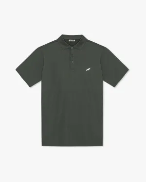 Vibrant Comfort Green Golf Tech Mesh Polo