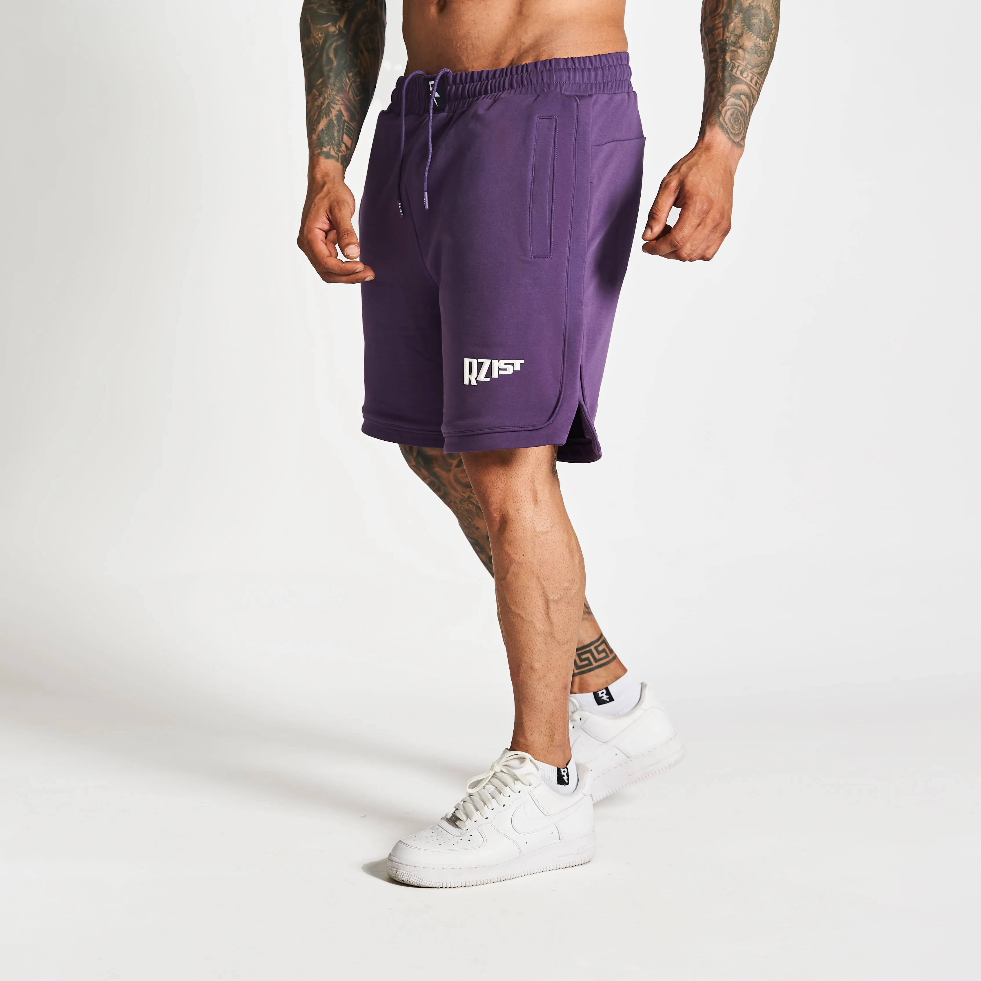 Weekend Comfort CASUAL SHORTS - PURPLE