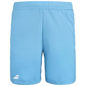 ribbed texture Babolat Play Men Short  4124 - Cyan Blue