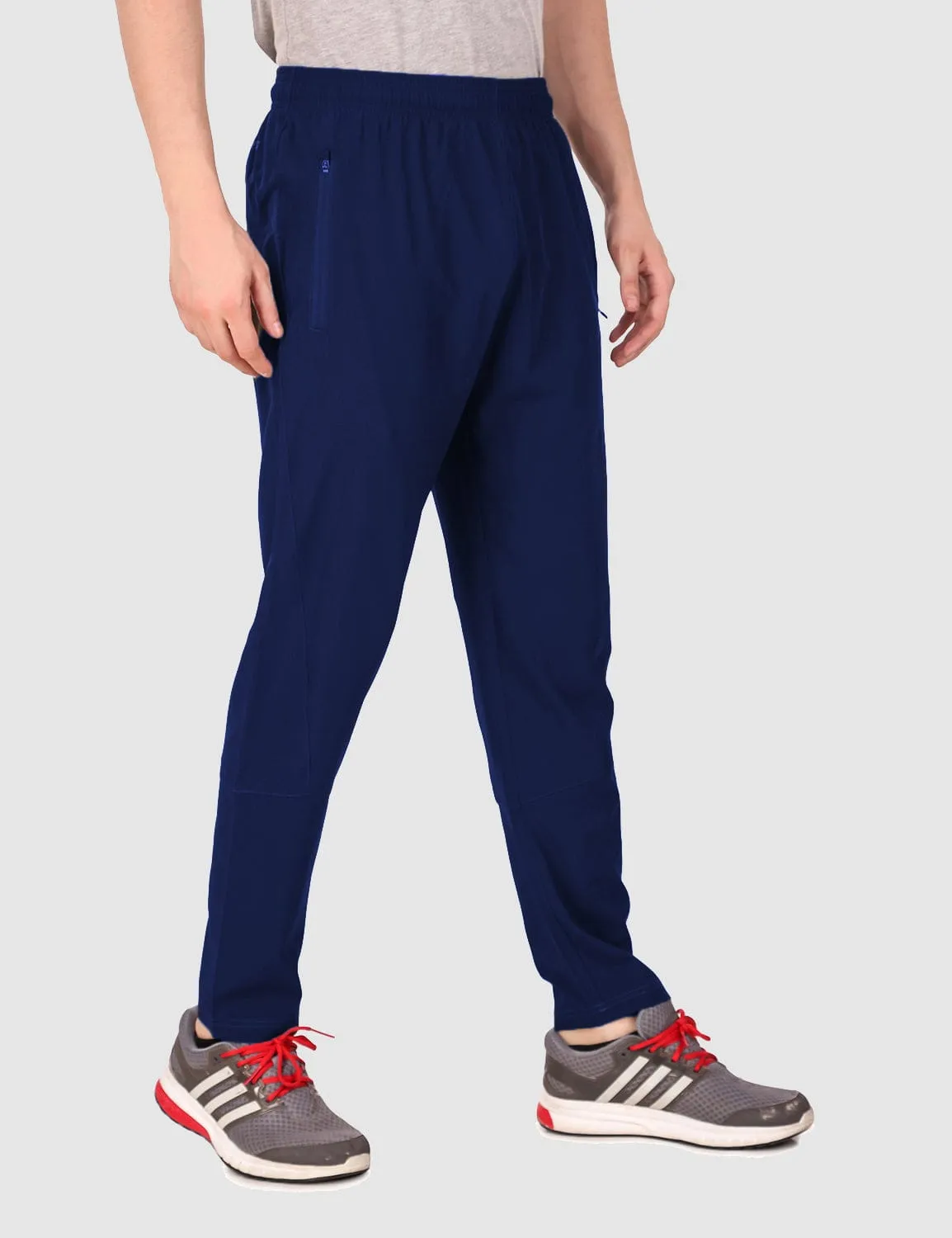FlexibleKnees Weightless Solid Regular Fit Track Pant ?C Airforce