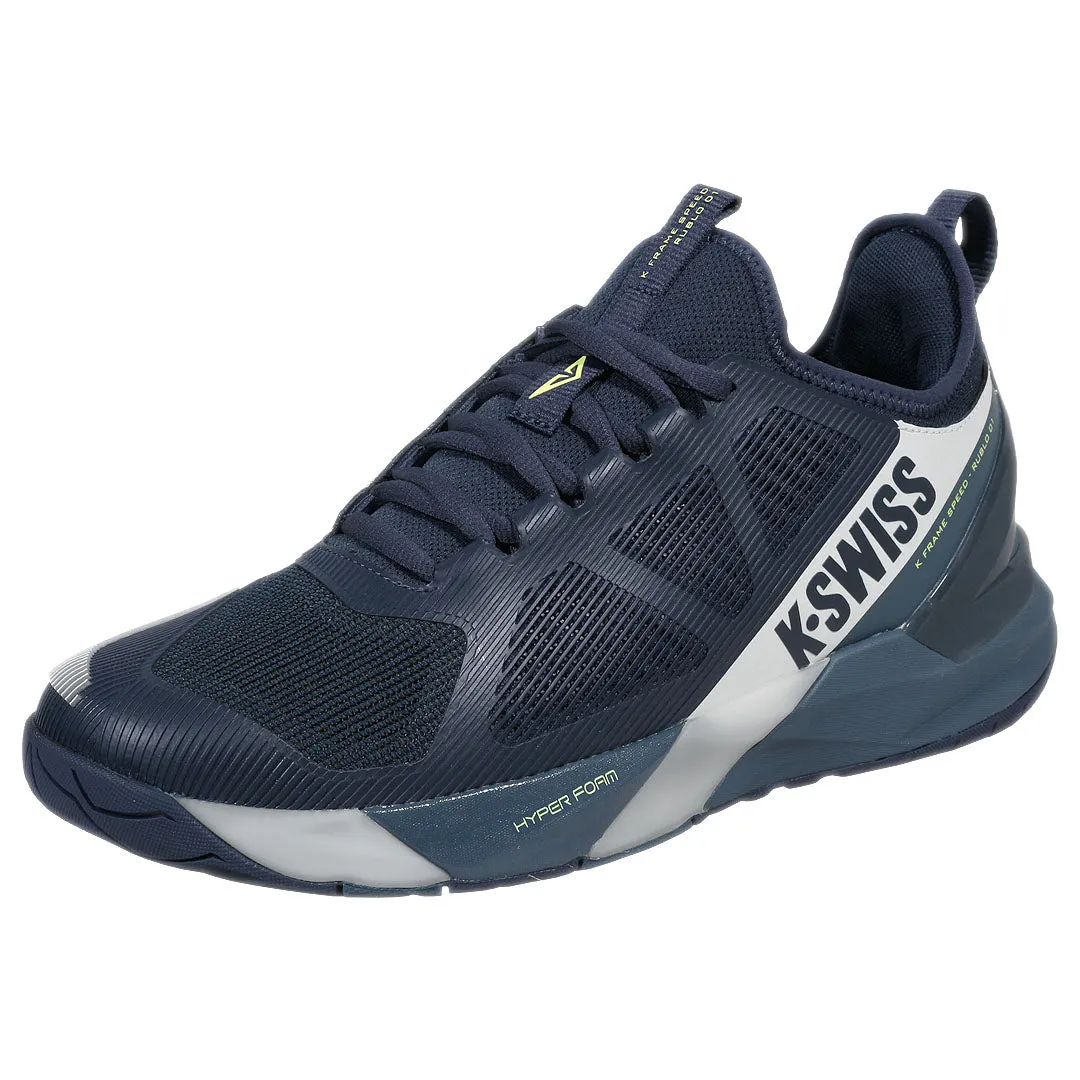 K-Swiss Men's K-Frame Speed Rublo - Naval Academy/Vintage Indigo Mobility Seekers Arch Contouring Technology