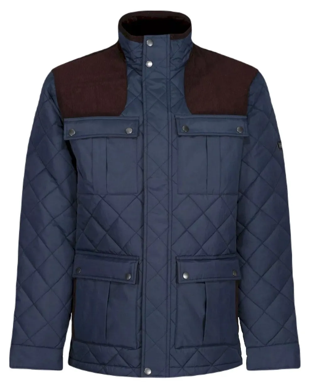 Regatta Padbury Quilted Jacket Outdoor Shirt Smart Fit
