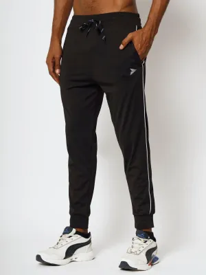 Tapered Jogger with Pockets - Black Casual Comfort Wear