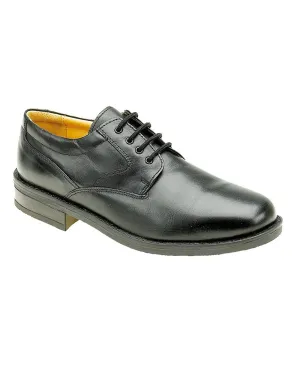 Roamers Mens Lace Up Plain Gibson Shoes Year Trust