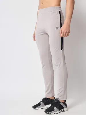 Snag Proof Fabric Max Stretch Slim Fit Track Pant - Light Grey
