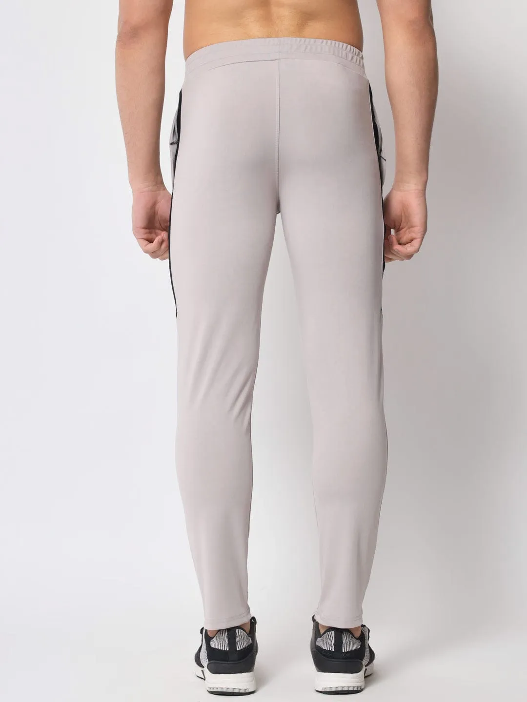 Max Stretch Slim Fit Track Pant - Light Grey Stretch Material