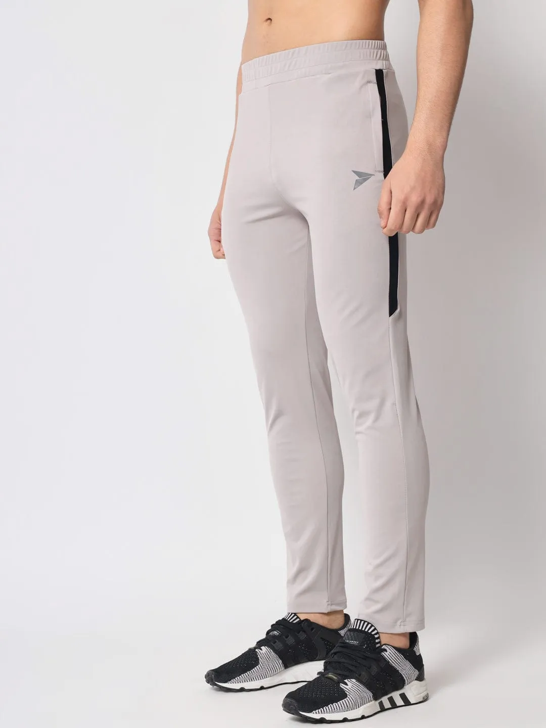 Snag Proof Fabric Max Stretch Slim Fit Track Pant - Light Grey