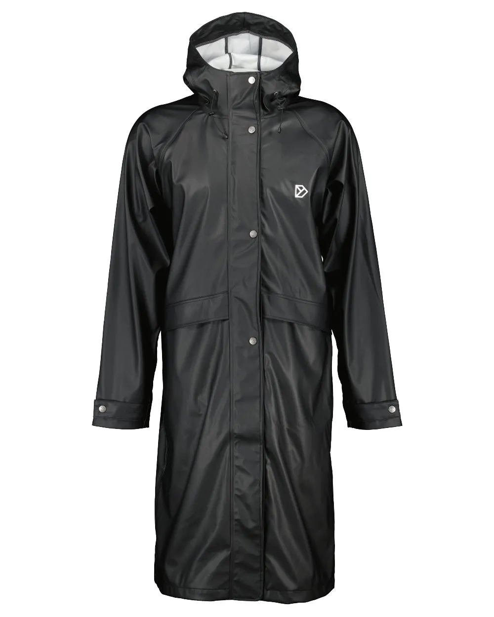 Didriksons Mens Sund Printed Long Parka MultiPocket System Senior Ease