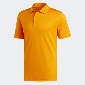 AntiStatic Treatment Functional Comfort adidas Mens Tournament Performance Polo - BRIGHT ORANGE
