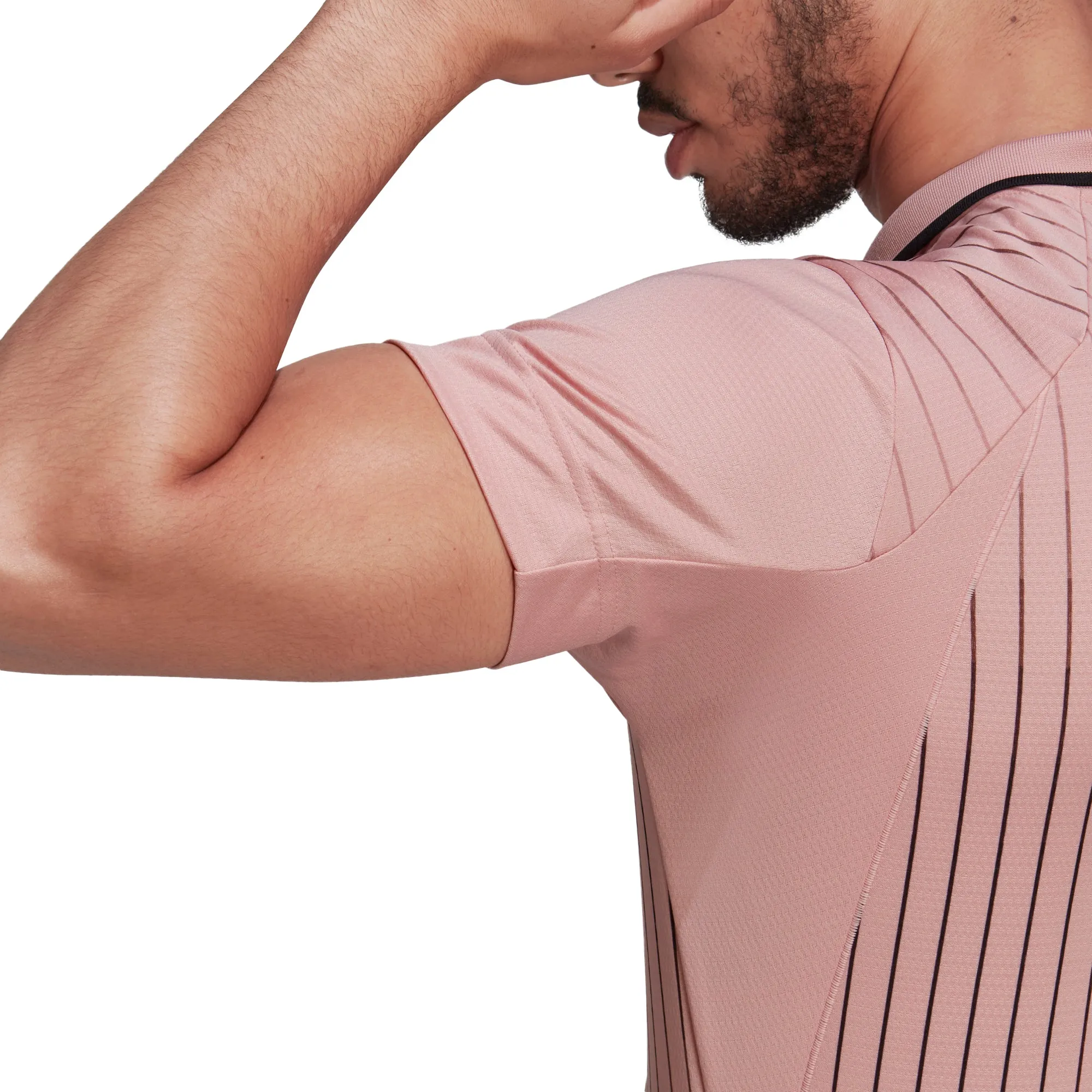 Smart Style Adidas Melbourne Free Lift Polo - Wonder Muave/Black/Grey Two