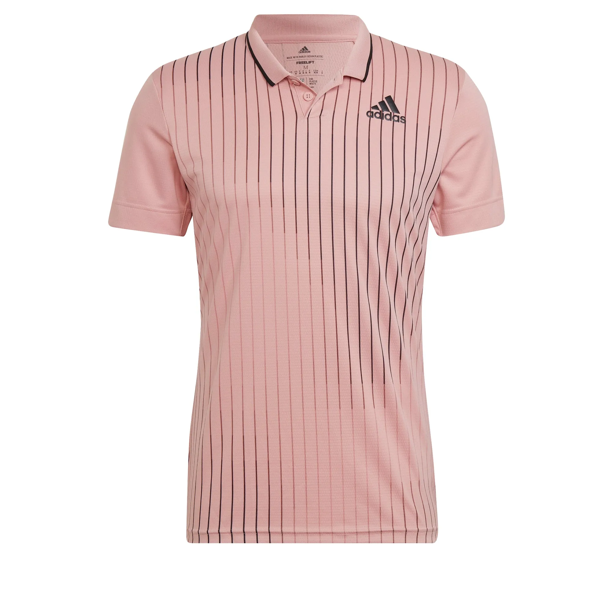 Urban Look Classic Shirt Adidas Melbourne Free Lift Polo - Wonder Muave/Black/Grey Two