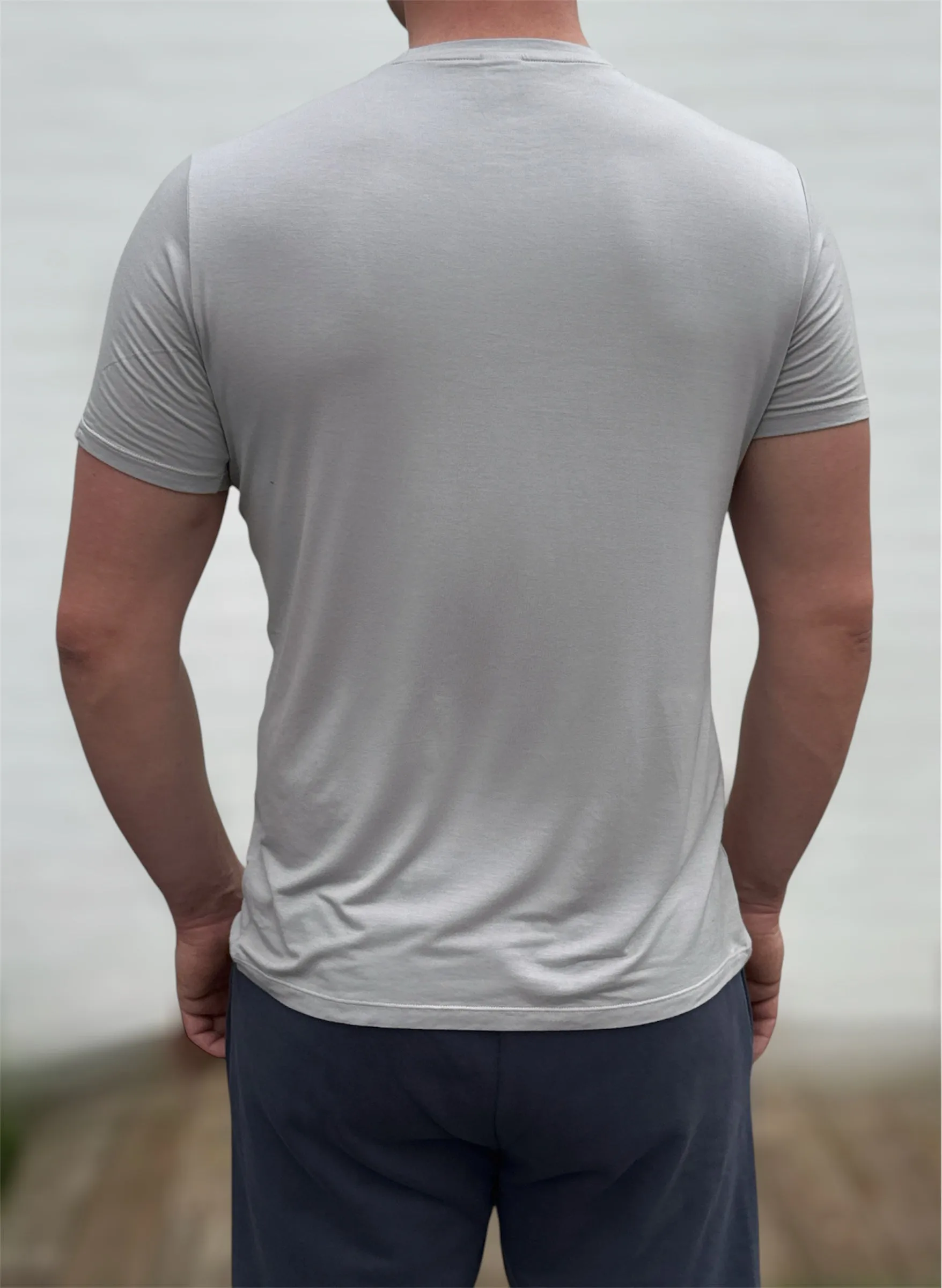 Mr. Rafal Bamboo Shirt - Gray TearResistant Fiber