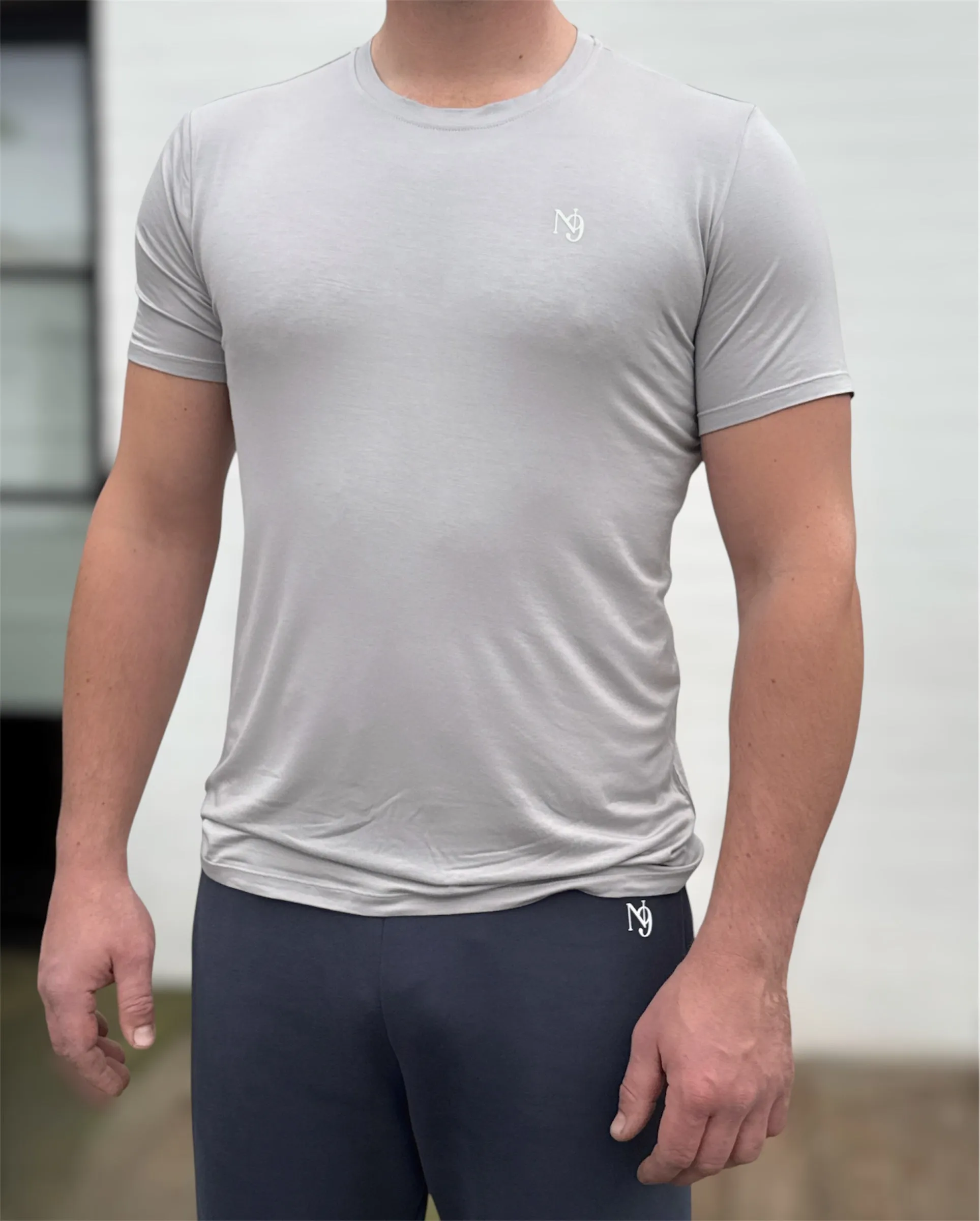 Mr. Rafal Bamboo Shirt - Gray Fit Flex