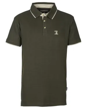 Percussion Embroidered Polo Shirt Comfort Wearable