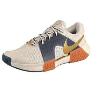 Breathable Airflow Nike Men's Air Zoom GP Challenge 1 - Premium - Sand Drift/Metallic Gold