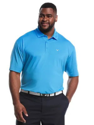 Stylish Choice Timeless Shirt Big & Tall Micro Hex Solid Golf Polo