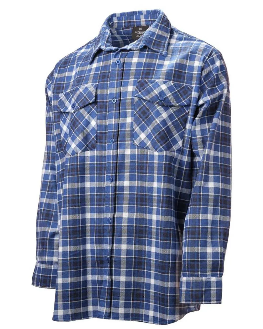 Snag Resistant Fabric Betacraft Mens Stag Brushed Cotton Shirt