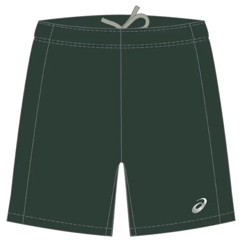 Asics Icon Running Short - Rain Forest/Glow Yellow Airflow channels Anti Odor Treatment
