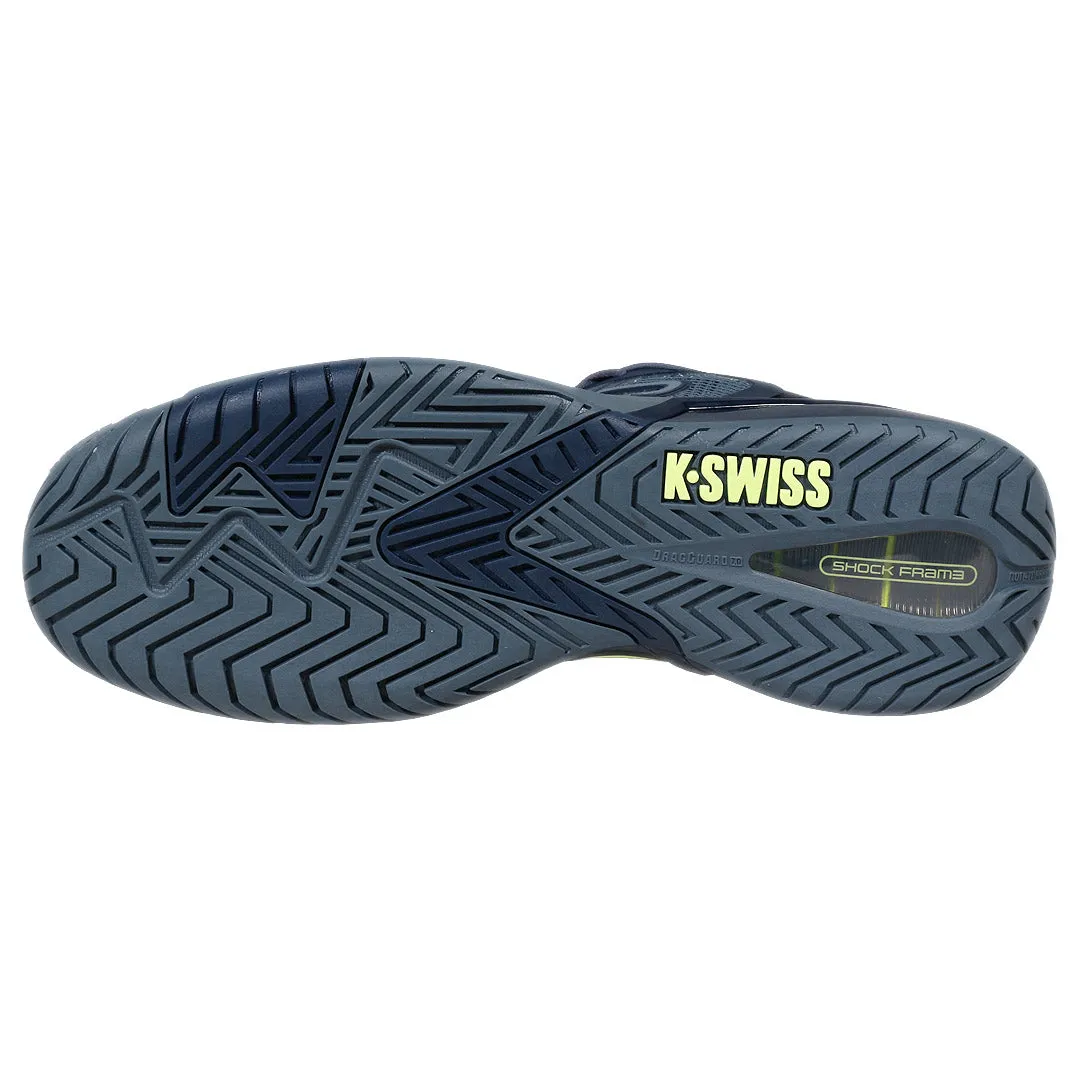 Sleek Build K-Swiss Men's Ultrashot 4 - Vintage Indigo/Naval Academy