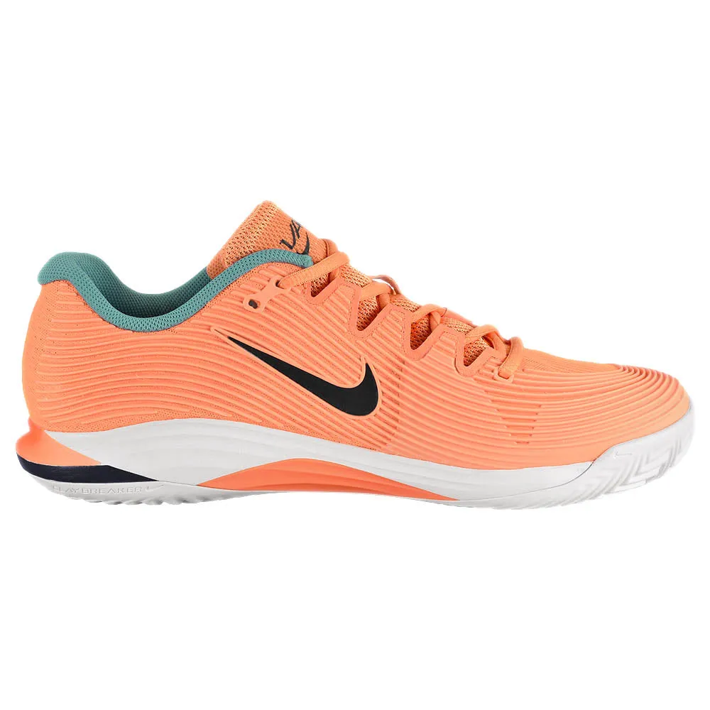 Compression Molded EVA Unisex style Nike Men's Air Zoom Vapor 12 - Clay - Apricot Agate/White