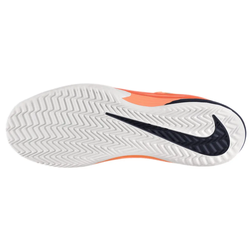 Nike Men's Air Zoom Vapor 12 - Clay - Apricot Agate/White Cushioned heel cup