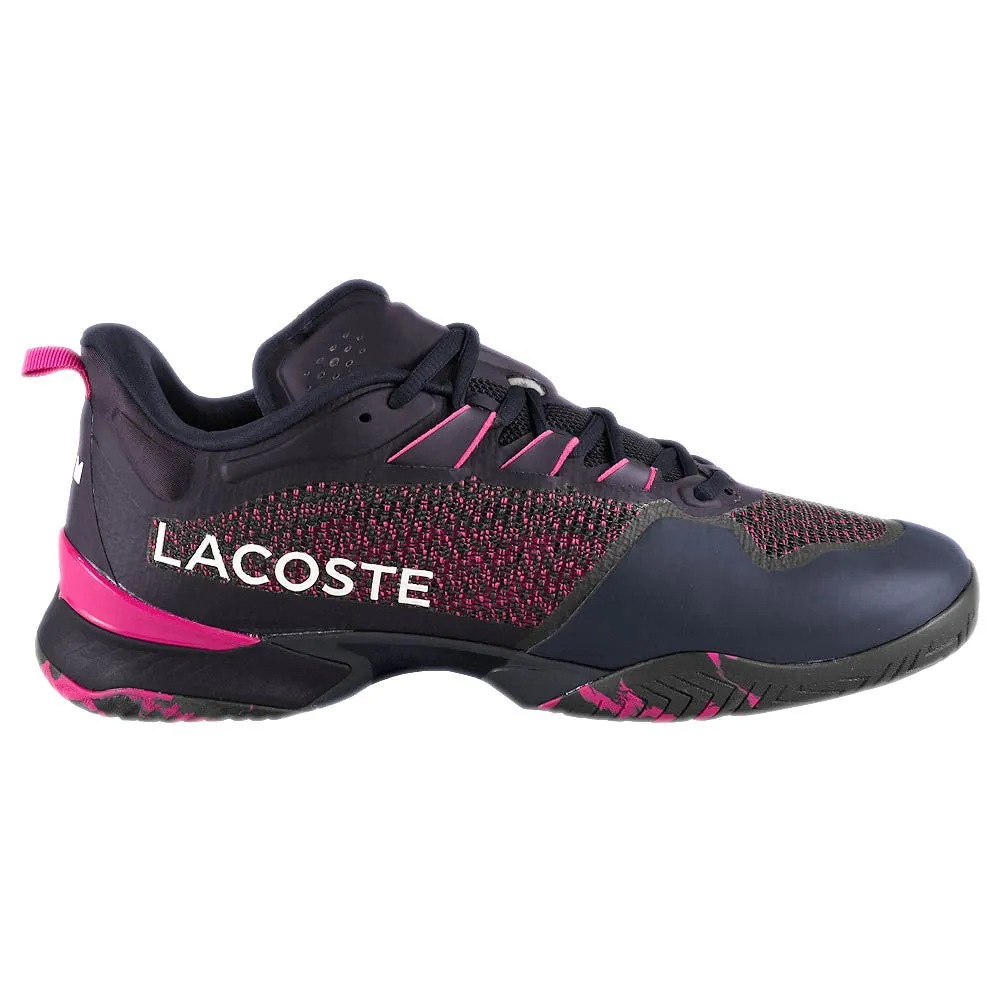 Lightly Padded Vegan materials Lacoste Men's AG-LT23 Ultra Medvedev - Navy/Pink