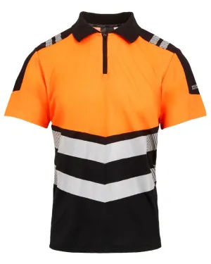 Regatta Professional Mens Hi-Vis X-Pro Polo Class 1 Dressy Casual Relaxed Top