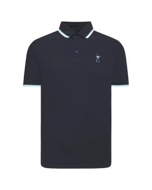 Versa Golf Polo Golf Apparel Recycled Polyester Mix
