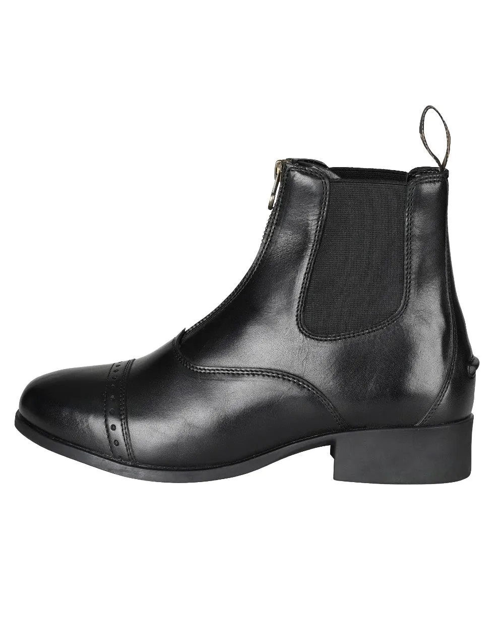 Dublin Foundation Zip Paddock Boots II Smooth ride Calm Tone