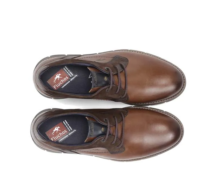Mens Fluchos Kiro in Camel Winter Warm Urban Walk