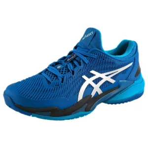 Asics Men's Court FF 3 Novak - Tuna Blue/Pure Silver Advanced Drainage