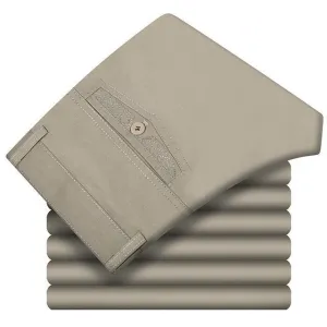 West Louis? Comfortable Casual Straight Pant Breath Skin Queen Glow