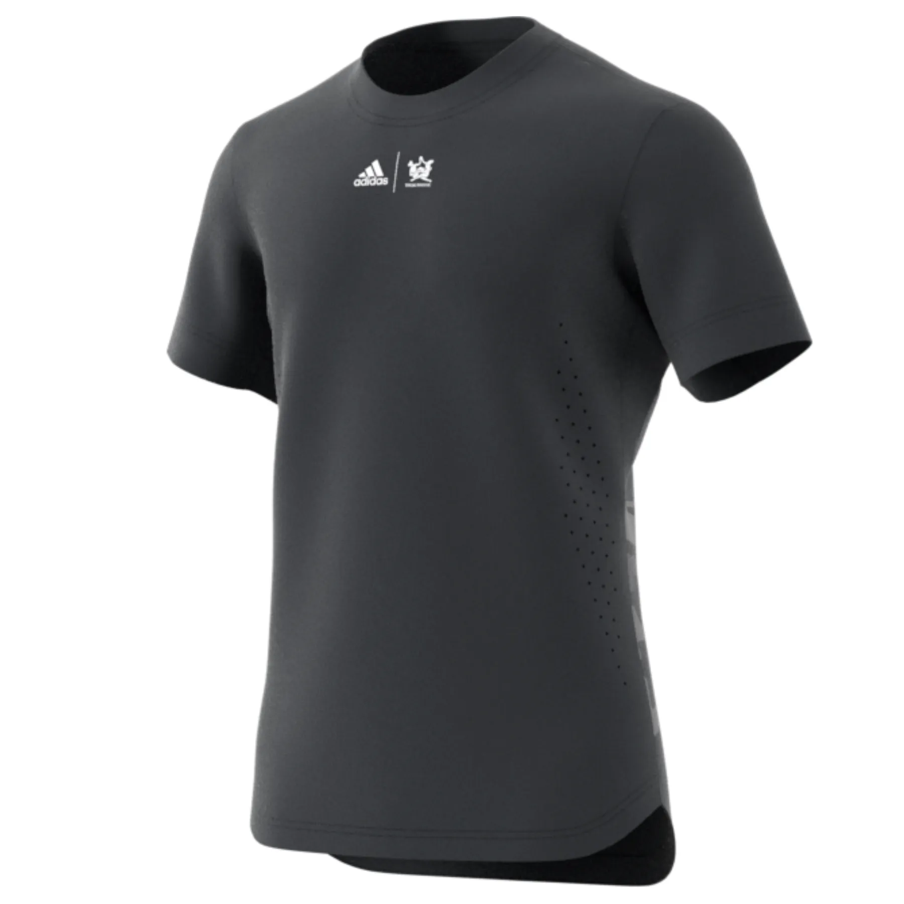 Comfy Layer Wear Low Impact Manufacturing Adidas Performance Tennis New York Graphic T-Shirt - Carbon