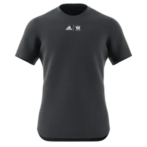 Adidas Performance Tennis New York Graphic T-Shirt - Carbon Hydrophobic coating Modern Layering