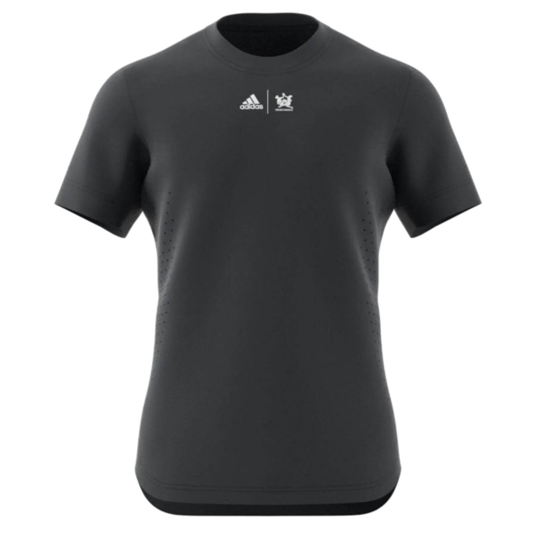 Adidas Performance Tennis New York Graphic T-Shirt - Carbon Hydrophobic coating Modern Layering