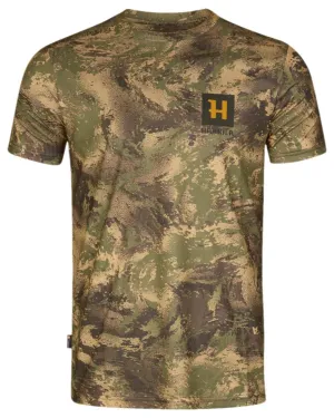 Harkila Deer Stalker Camo Short Sleeve T-Shirt Sleek Waistband