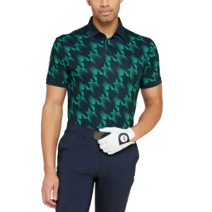 Galvin Green Miles Breathable Golf Polo Shirt - Navy/Golf Green Soft Top Layering Piece