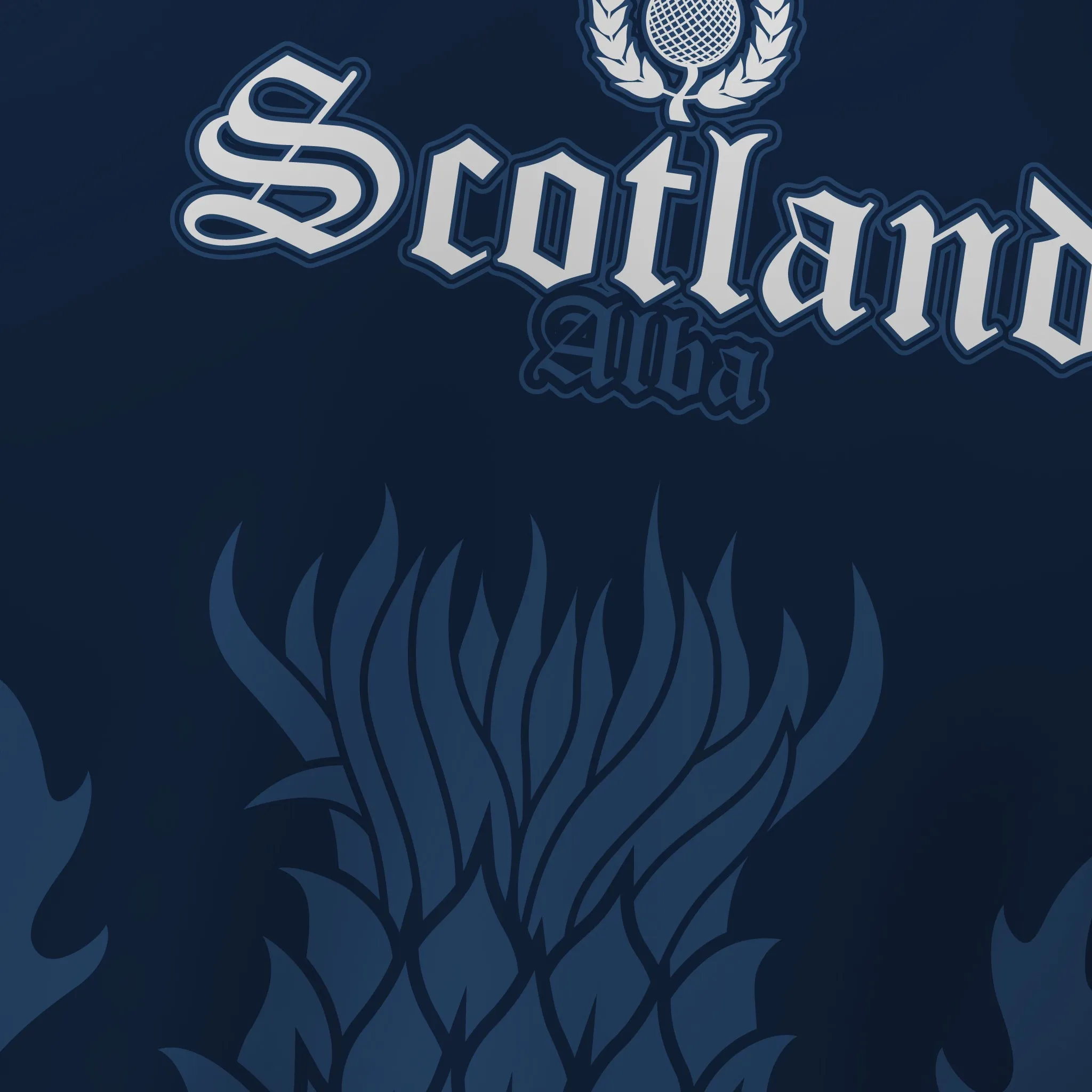 Dimensional Stability Weave Quick Comfort Scotland 'Scottish Thistle' - Tech Polo