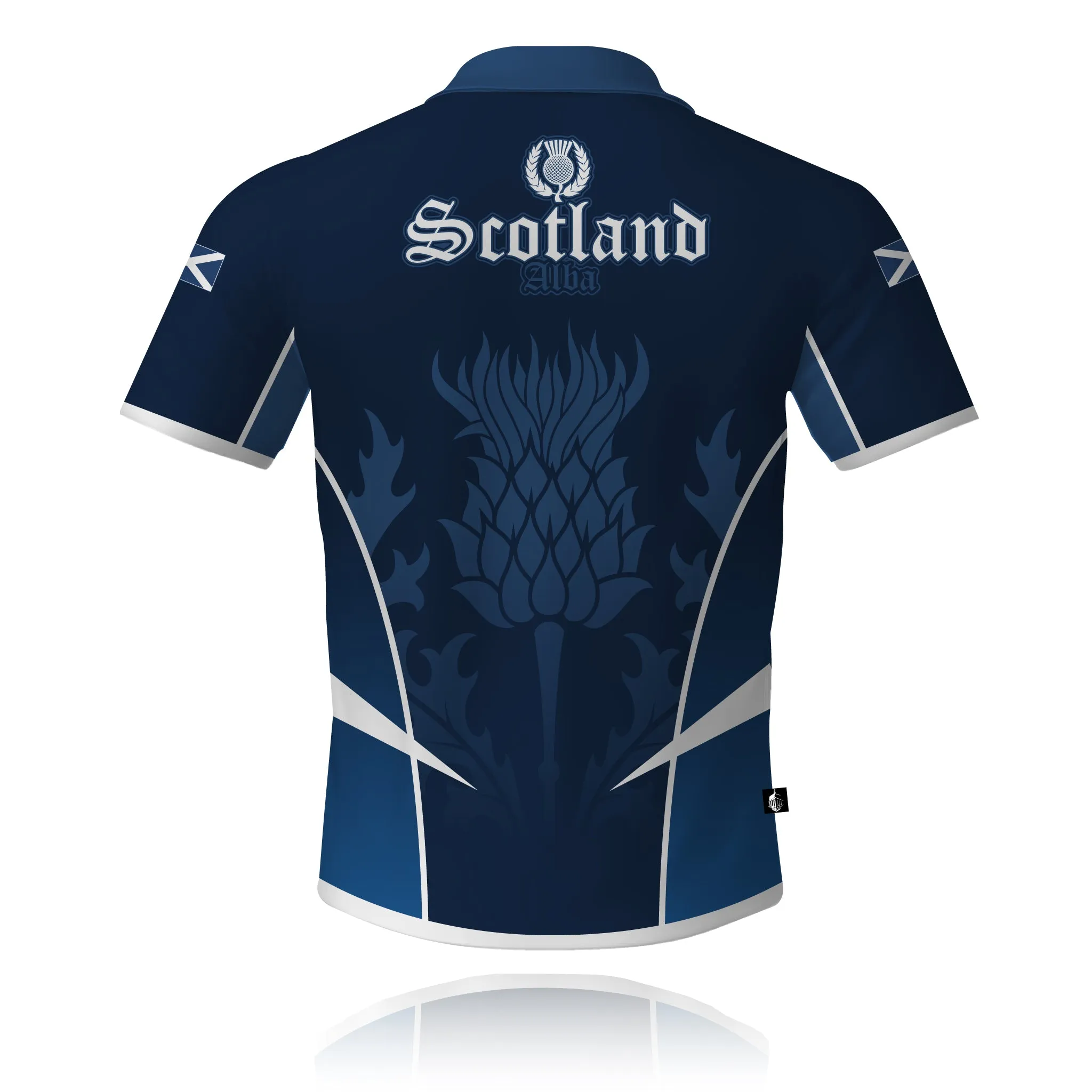 Scotland 'Scottish Thistle' - Tech Polo Sporty Design