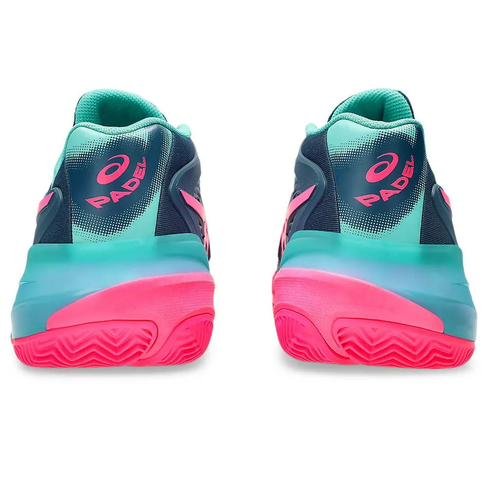Asics Men's Gel-Resolution X - Padel - Mako Blue/Hot Pink Air Cushion
