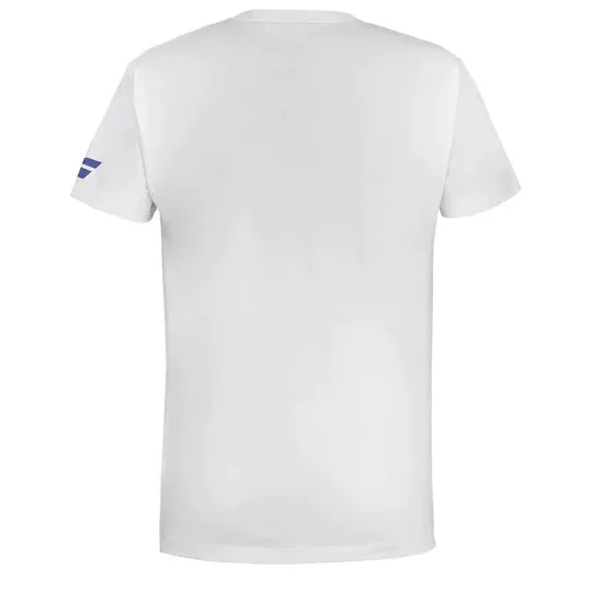 Babolat Exercise Men Tee 1000  - White/White Indoor Event
