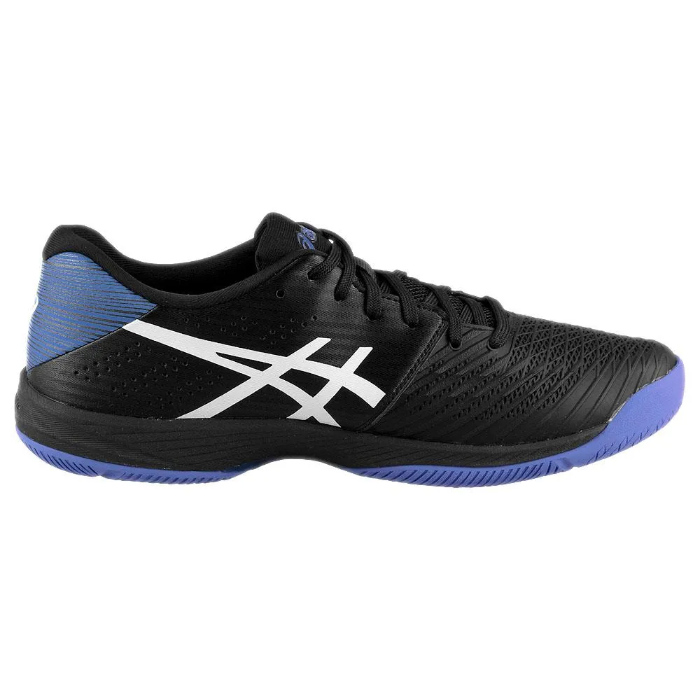 Durable tread Asics Men's Solution Swift FF - Black/Sapphire