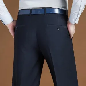 West Louis? Classic Regular Fit Office Formal Long Trousers Performance Wear