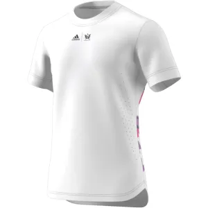Adidas Tennis New York Graphic T-Shirt - White Breathable Comfort
