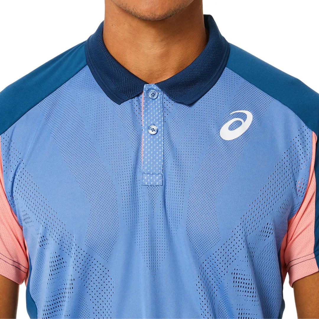 Asics Match Actibreeze Polo - Light Indigo Versatile Look