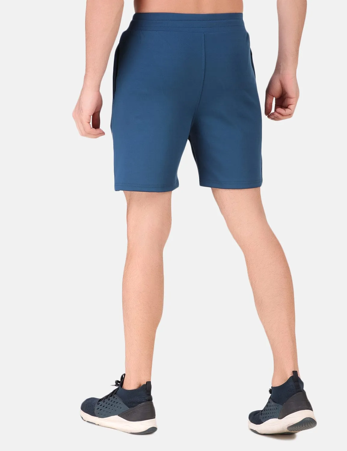 Performance Stretch Workout Shorts - Airforce Breathable Lining