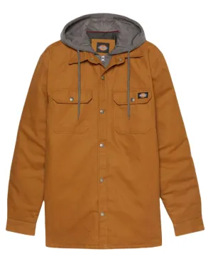 Soft Flow Stretch Ease Dickies Mens Duck Shirt Jacket