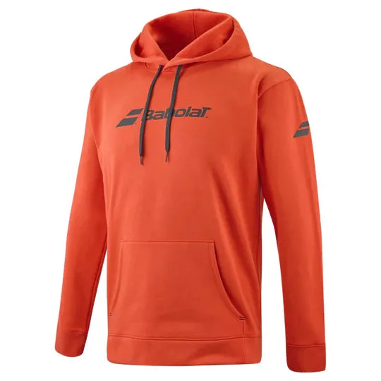 Babolat Exercise Men Hood Sweat 5061 - Fiesta Red Relaxed Hoodie product innovation potential