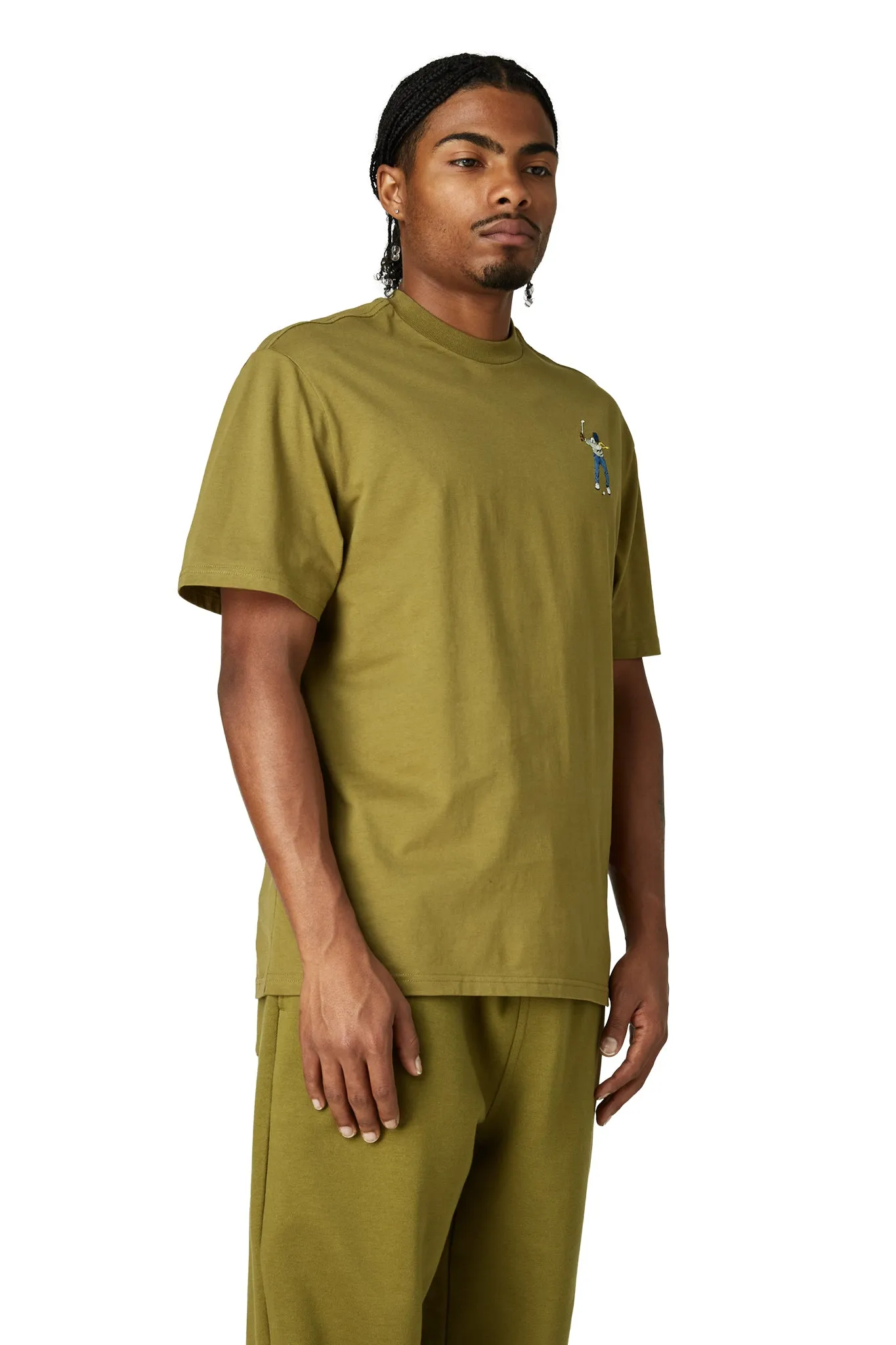 Core Swingman Tee Relaxed Design Soft Lining